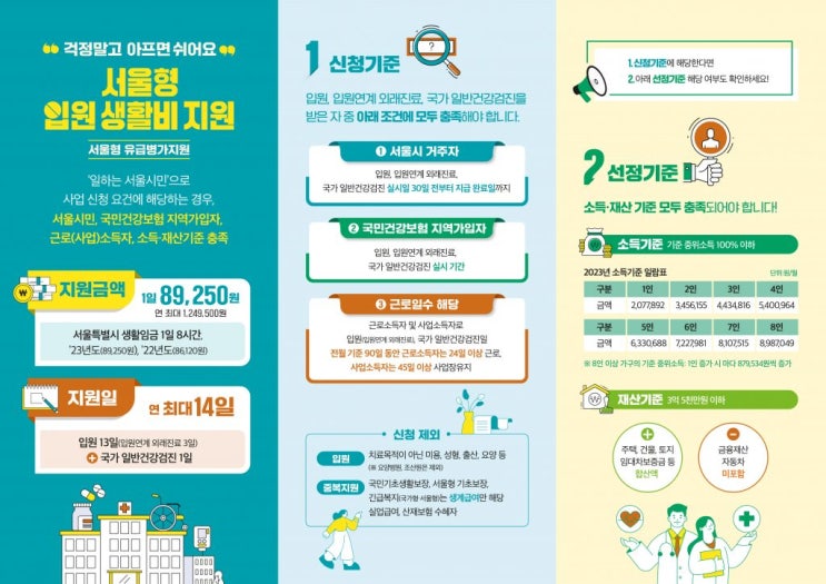  서울형 유급병가지원에 대해 알아보자! (일반건강검진도 OK!)