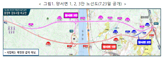 '서울~양평 고속도로' 관련 더불어민주당 기자회견에 대한 국토교통부 입장을 알려 드립니다. '서울~양평 고속도로' 관련 더불어민주당 기자회견에 대한 국토교통부 입장을 알려 드립니다.