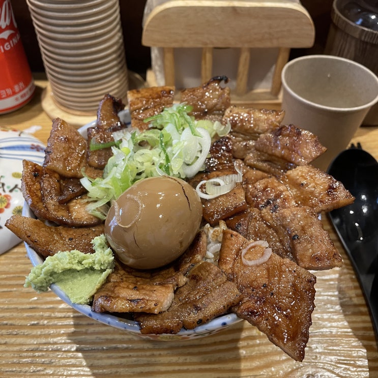  스미비부타동 신대방삼거리역점 부타동과 마제소바