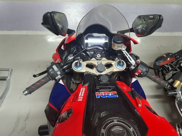  CBR1000RR SP 2017 - 핸들밸런스 교환