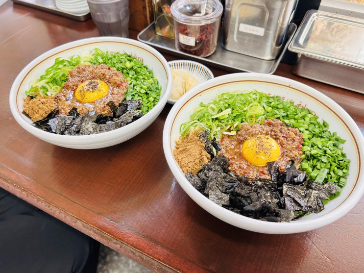  부평 라멘맛집 마제소바 맛집추천 칸다소바