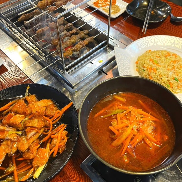  주차 가능한 아주대 양꼬치 맛집, 명객양꼬치