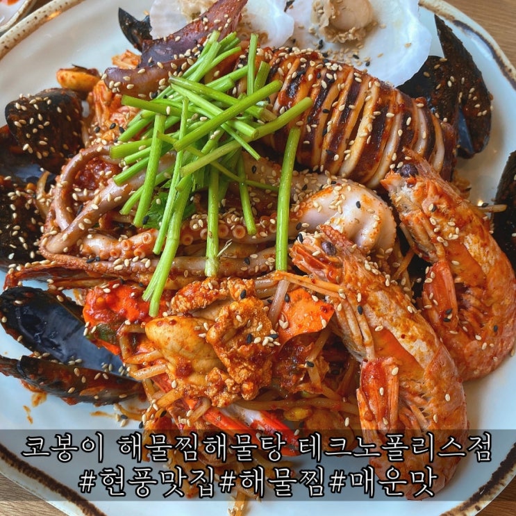  현풍해물찜 맛집 매콤하고 깔끔한 코봉이 해물찜해물탕 테크노폴리스점