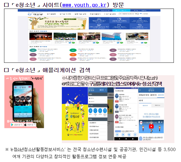 신나는 여름방학, 풍성한 청소년 체험프로그램이 준비되었습니다 신나는 여름방학, 풍성한 청소년 체험프로그램이 준비되었습니다