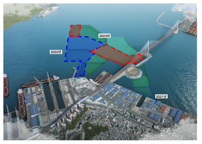 부산 북항 일대 해저퇴적물 정화로 깨끗한 바닷속 만든다