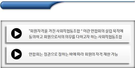 사회적협동조합연합회 개요 및 설립 사회적협동조합연합회 개요 및 설립