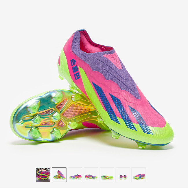  아디다스 X Crazyfast HMS.1 레이스리스 FG 축구화