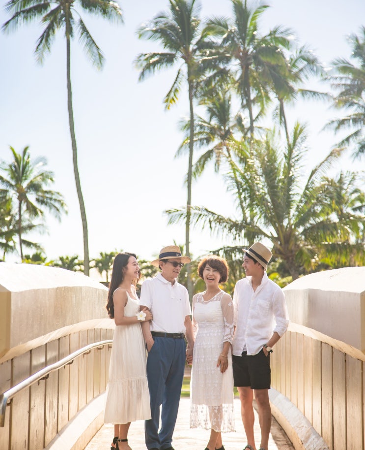 하와이 가족, 신혼여행 스냅사진 추천 가자 하와이
