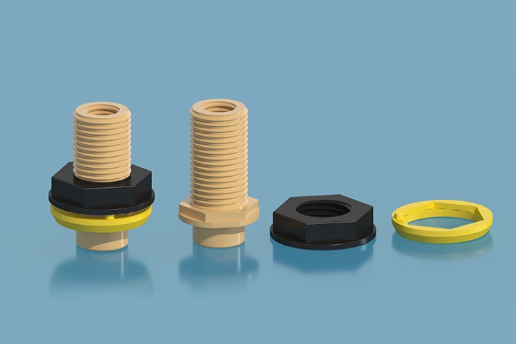  PEEK Female Thread Bulkhead Union