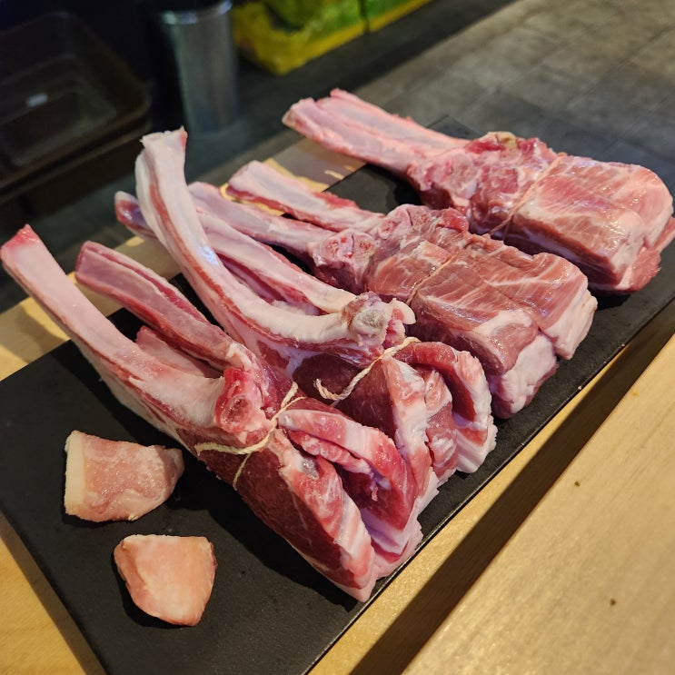  울산 양고기 맛집 라무진 삼산점 양갈비 프렌치렉 맛 후기