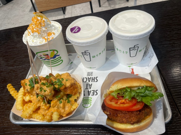 강남 쉐이크맛집 쉐이크쉑 신메뉴 및 쉑쉑메뉴 추천