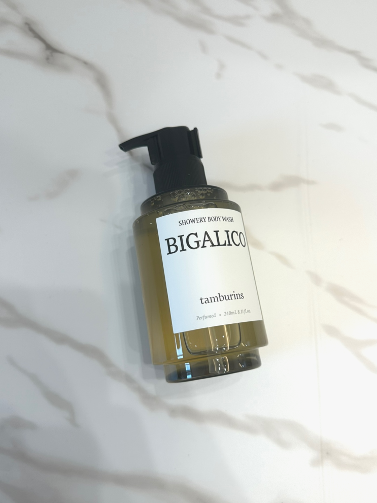  제니 셀프케어 루틴템 탬버린즈 바디워시 BIGALICO 240ml 추천
