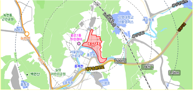 서울시, 홍은동 8-400일대 신속통합기획 확정북한산 맞닿고 홍제천 품은 자연친화 주거단지로 재탄생 서울시, 홍은동 8-400일대 신속통합기획 확정북한산 맞닿고 홍제천 품은 자연친화 주거단지로 재탄생