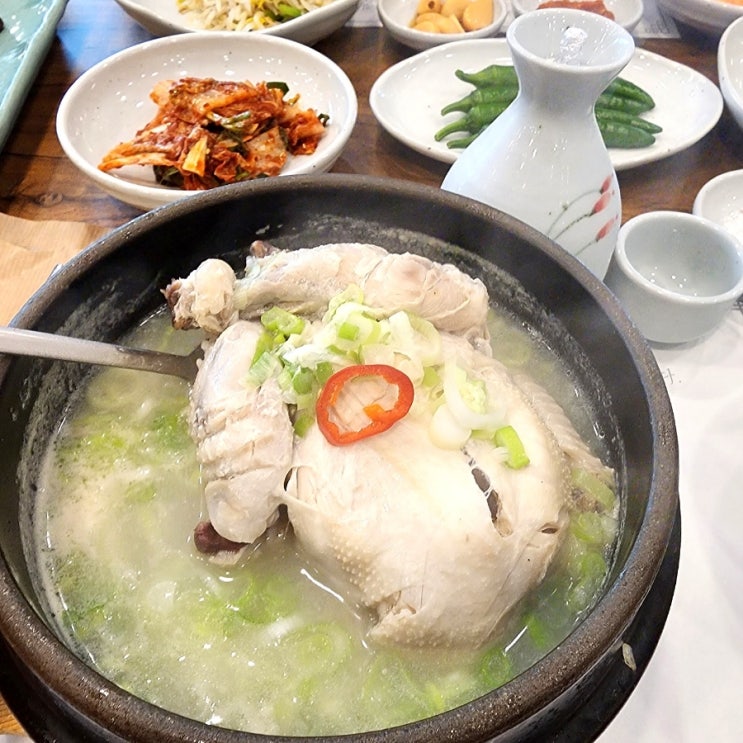 [부산 동래] 몸보신, 모임으로 좋은 깔끔한 식당 '사헌 삼계탕'