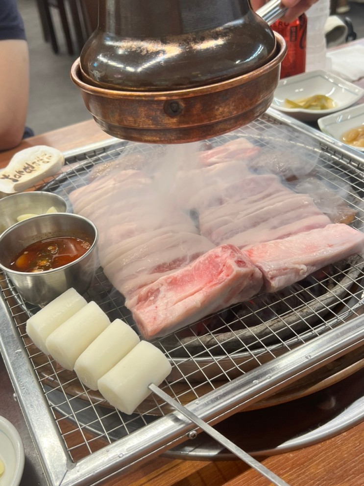 [인천/서구] 인천 서구청 맛집 '나무꾼이야기' | 돼지생갈비, 명품삼겹살 리뷰