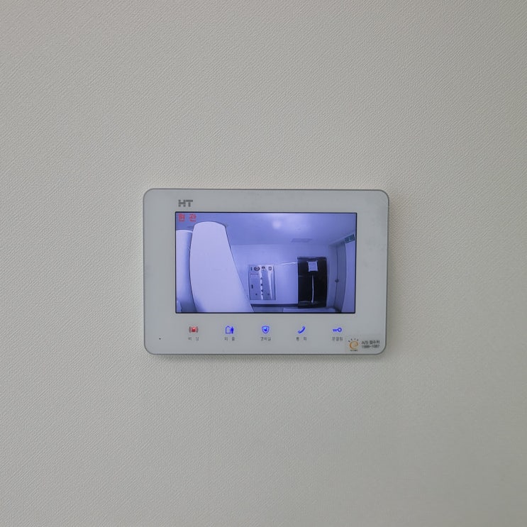 성동구 응봉동 대림강변타운아파트 현대통신 비디오폰 HAF-R1071, 삼성 도어락 SHP-P71 교체 후기