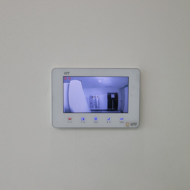  성동구 응봉동 대림강변타운아파트 현대통신 비디오폰 HAF-R1071, 삼성 도어락 SHP-P71 교체 후기