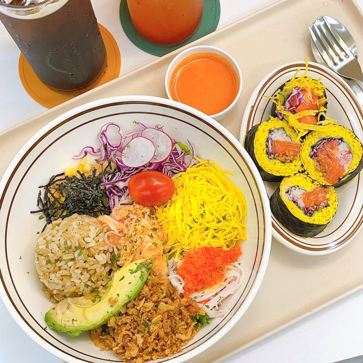 건대입구역 맛집 파머스포케 키토김밥 포케 뜻