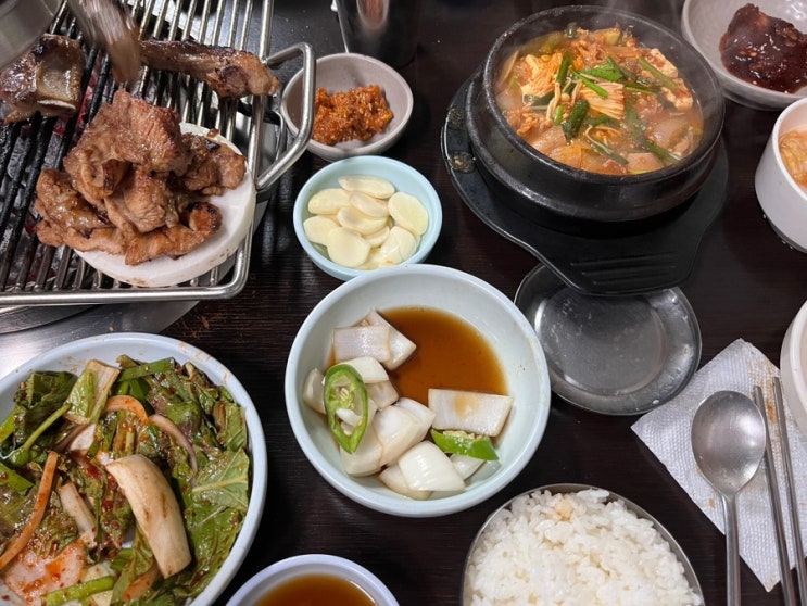 [서울/영등포] 영등포역 ‘부일숯불갈비’ 노포 분위기 타임스퀘어 먹자골목 맛집