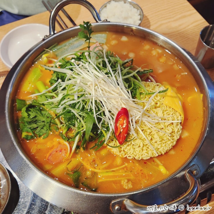 7,500원 부대찌개 가산동 돈화몽