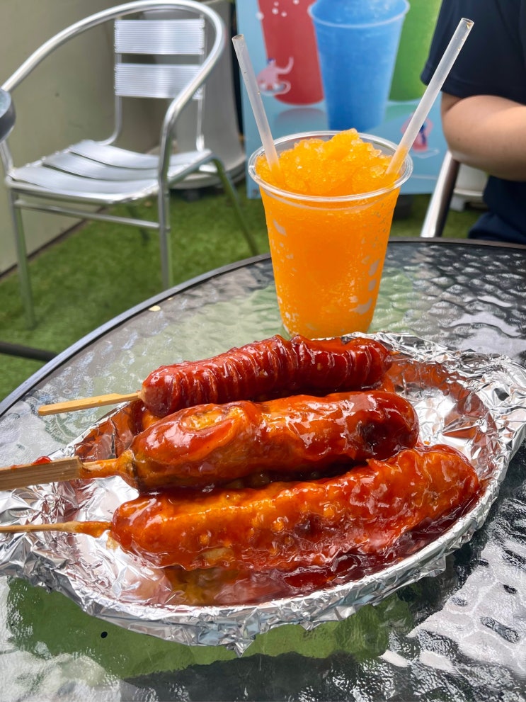  [광주] 조대 후문 맛집 카페유니 떡꼬치 파는 카페