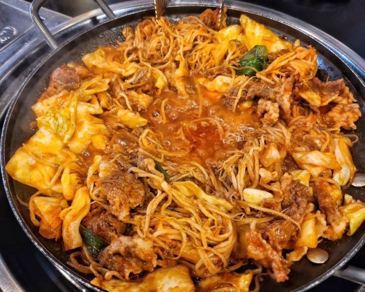  구디 점심 맛집, 돌배기집 가성비 메뉴 차돌두루치기