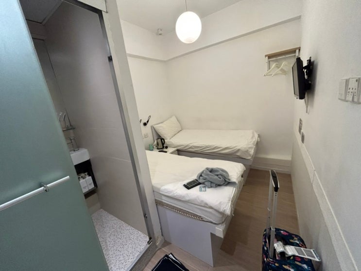  홍콩 가성비 숙소 추천 | 1박 5만원대 홍콩 Ukkei Inn 후기 | 구룡반도 작지만 깔끔한 숙소