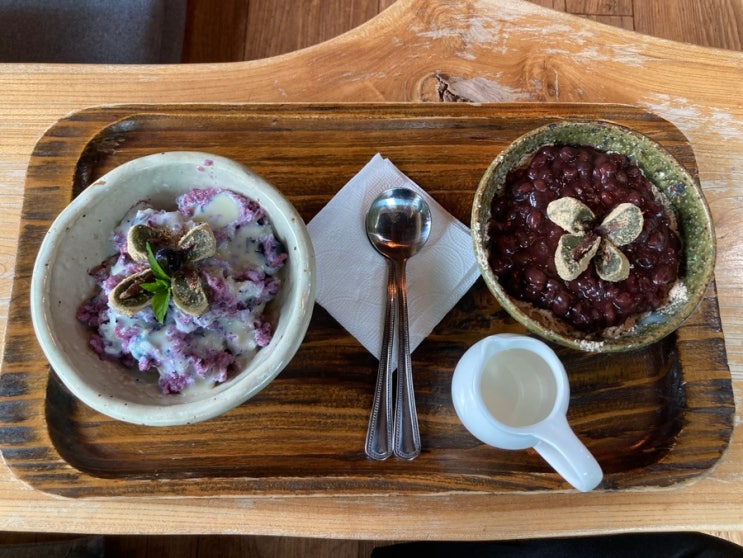  영월 빙수가 맛있는 카페 세심다원