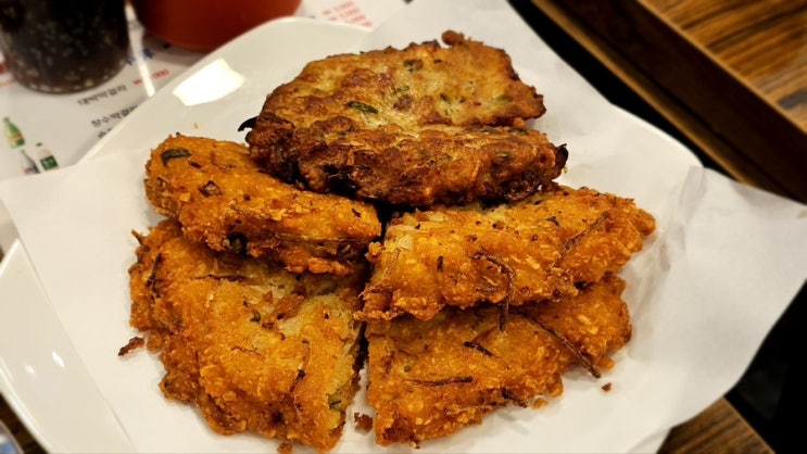  광장시장 빈대떡 맛집 통큰누이네 육회빈대떡