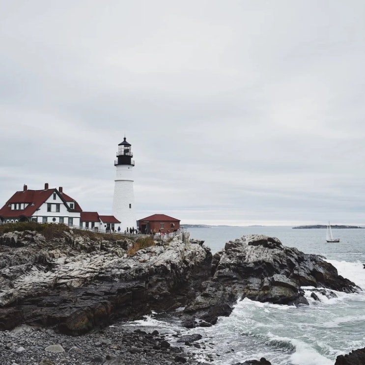 메인주 여행 (2) : 포틀랜드 헤드라이트(Portland Head Light), 포트 윌리엄스 파크 (Fort Williams Park)