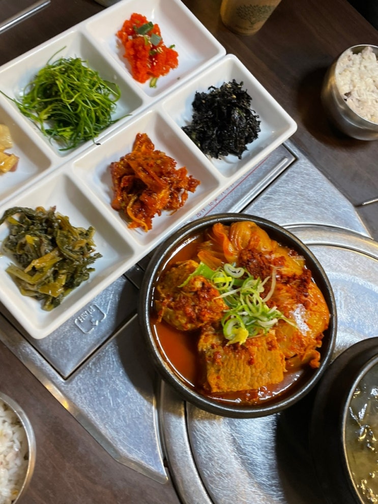  신용산 풍자 또간집 보고 방문한 섬짐에서 돼지김치찜 먹고 쓰는 내돈내산 솔직후기