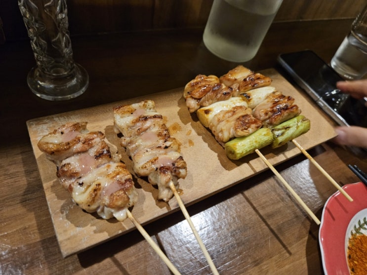  잠실 롯데월드몰 맛집 야키토리 렌