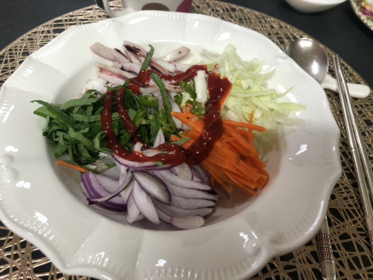  오징어덮밥
