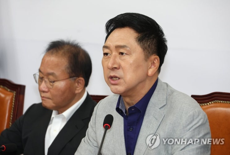 "터무니없는 몽니로 묻지마 탄핵"… 민주당 책임론 날세운 김기현