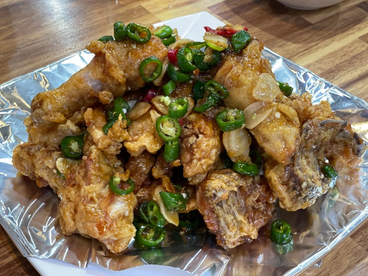  수원 매교 중앙통닭 (마늘통닭)