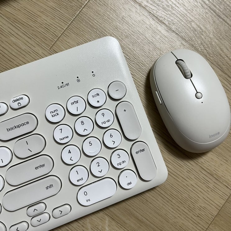  [내돈내산] 아이패드에 사용하기 좋은 가벼운 블루투스 키보드, 마우스 세트/ 아이노트 KM960RB 리뷰