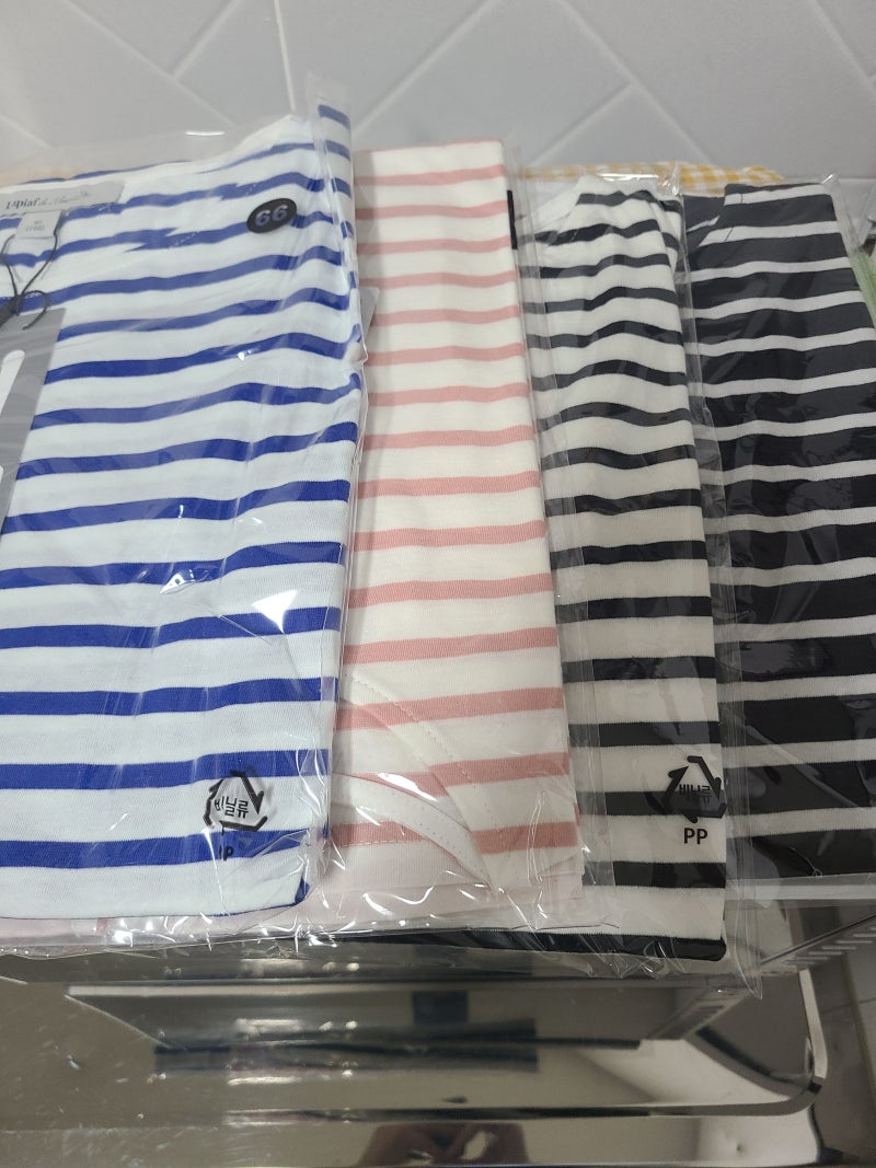 라삐아프 스트라이프 티셔츠 4종, 여성청결제, 바디오일