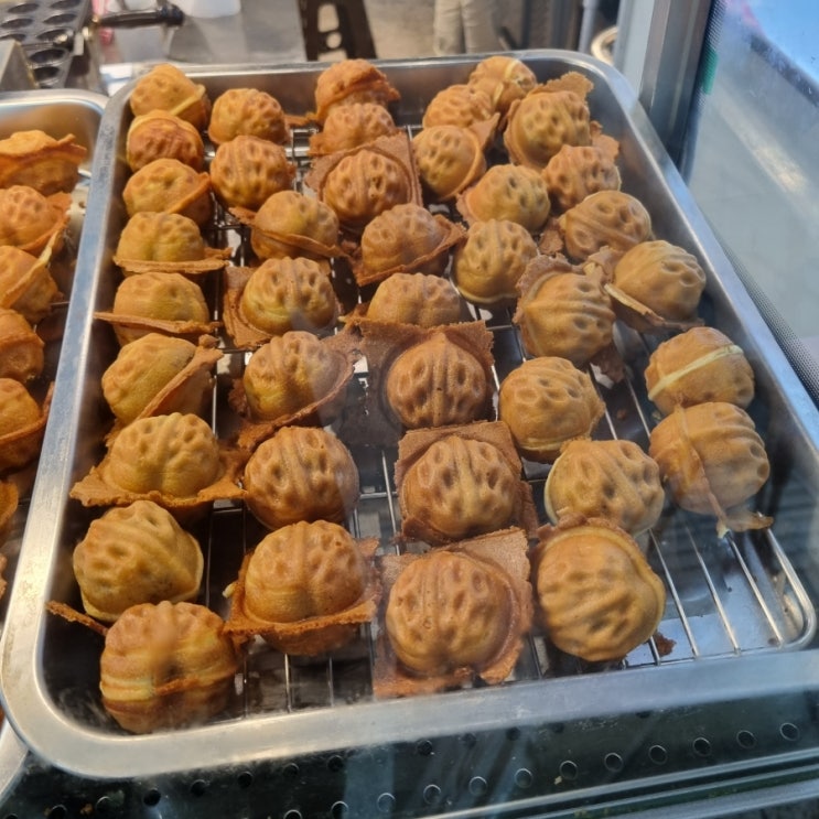  부천역 호두과자 너무 맛있었던 미미 호두 부천 역사점,