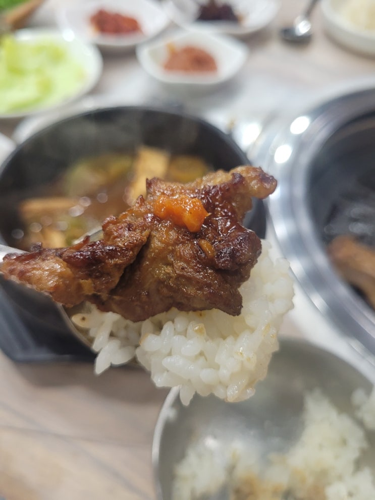 고성 거진항 갈비 '대향 숯불갈비' 가성비 맛집 추천