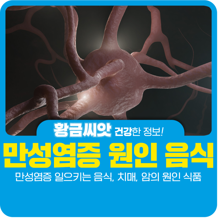  만성염증 일으키는 음식, 암의 원인 식품