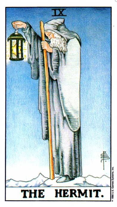 메이저 아르카나 / 9. 은둔자(The Hermit)/ 타로카드해석 / 타로 수강/ 타로 상담