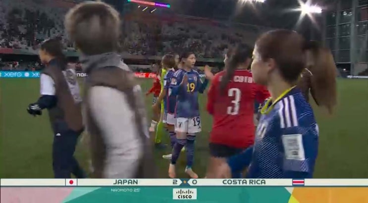  2023 FIFA 여자월드컵 C조 2차전 일본 vs 코스타리카