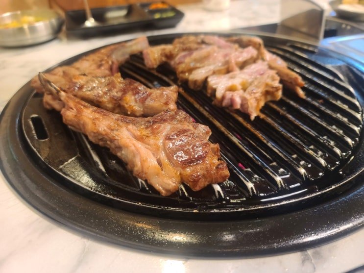  행당동맛집 왕십리역양갈비맛집 길상참숯양갈비