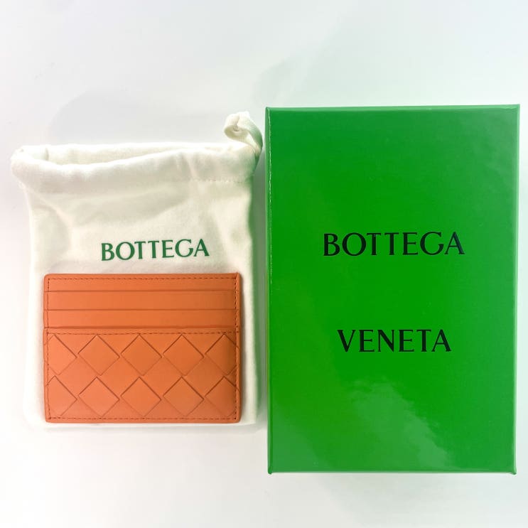  [오늘출발/핫세일]22SS BOTTEGA VENETTA 보테가베네타 카드 홀더 오렌지