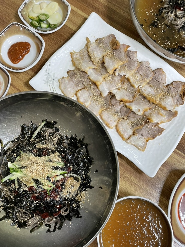  제천에서 꼭 먹어야 하는 막국수 찐맛집 용천막국수