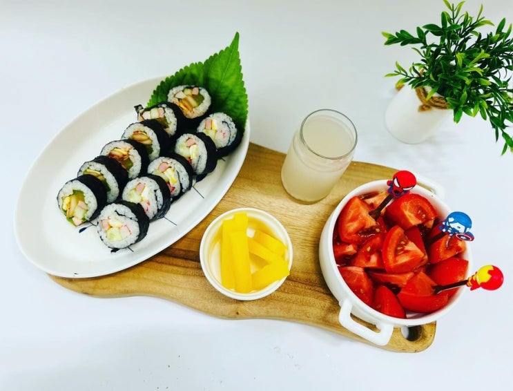 아이방학   아침식사
