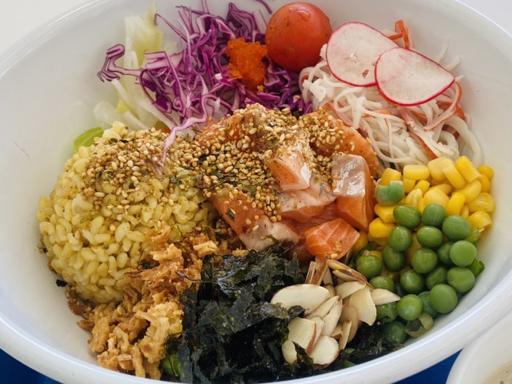  인천브런치 운서역카페 거리에 위치한 다이어트 샐러드가 맛있는 포케올데이 영종도점