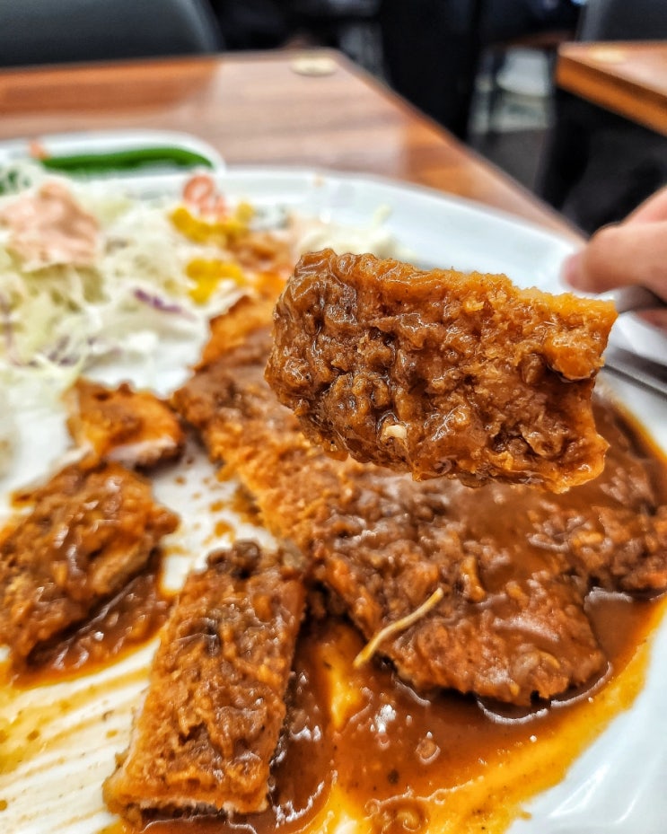  압구정 맛집, 서울왕돈까스, 경양식돈까스 밥집 혼밥 추천