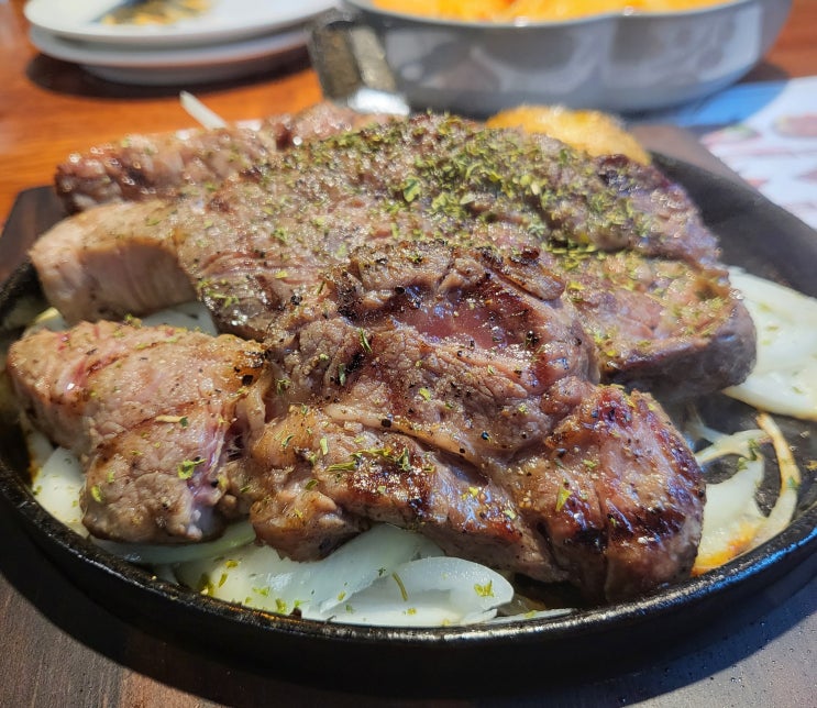 안양역 맛집 부채살 스테이크의정석