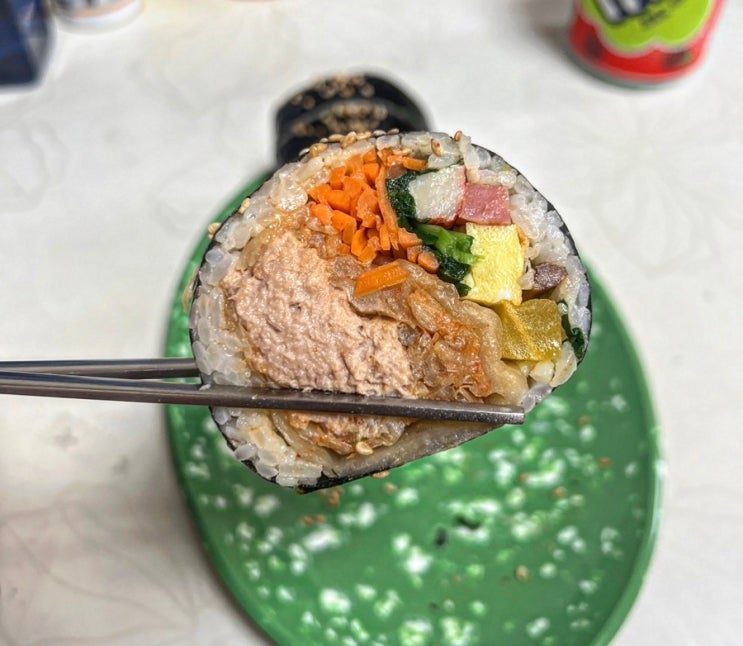  수원 매탄동 고가김밥, 한줄만 먹어도 배부른 묵은지참치김밥 후기